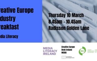 Media Literacy Ireland and Creative Europe Desk Ireland networking breakfast